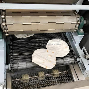 Máquina para hacer panqueques modelo 530, máquina para formar pan árabe libanés Pita con máquina formadora de masa, fabricada en China. - Product Image 2