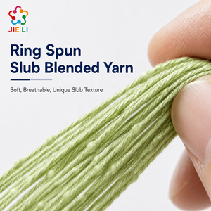 Filato Fantasia Ring Spun Slub Misto con Texture <span class=keywords><strong>Vintage</strong></span> per Maglieria, Abbigliamento, Denim e Materie Prime Tessili - Ingrosso - Product Image 3