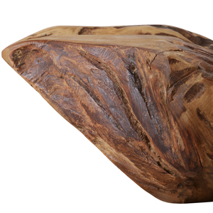 Ciotola Decorativa Lunga in Legno per Tavolino da Caffè, Decorazione Rustica per la Casa, Centrotavola da Cucina - Product Image 5