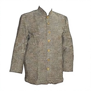 เสื้อโค้ททรงแซคโค้ทแบบเย็บมือ ผ้าวูลแท้ 100% คุณภาพสูง ลายปักแบบเซาท์คอนเฟเดอเรท สำหรับผู้ชาย - Product Image 2