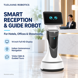 Robot di Accoglienza Intelligente per Hotel, Assistente Mobile Professionale con Funzioni di Guida e Servizio Clienti - Product Image 1