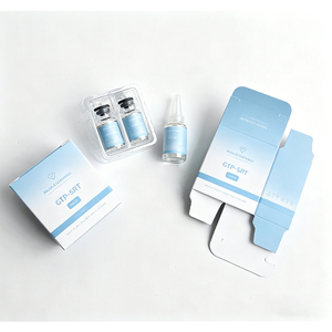 Boîtes d'emballage personnalisées pour flacons de peptides avec plateau, en carton, avec impression d'étiquettes, en <span class=keywords><strong>vinyle</strong></span> holographique brillant, pour flacons de 2ml, 3ml, 5ml - Product Image 3