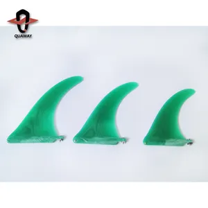 Customize Design Single Fin Surfboard Longboard Green 10" 9" 8"SUP Board Fiberglass