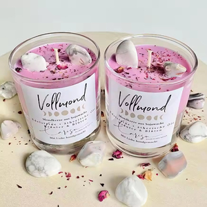 Velas Aromáticas Personalizadas con Piedras Preciosas Espirituales y Chakras Mágicos, con Etiqueta Privada para el Día de la Madre, en Oferta - Product Image 6