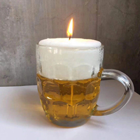 Kreatives Design Bier förmige Gel wachs kerze Neues Design für einzigartiges Geschenk Hergestellt von Professional Company