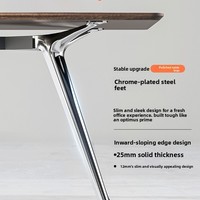 Luce di lusso in legno Executive scrivania e sedia Set semplice mobili moderni per la casa e la casa