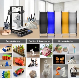 10 rollos de filamento para impresora 3D de 1,75 mm, PLA Plus/PETG/PLA multicolor FDM, sin burbujas para impresión 3D - Product Image 4