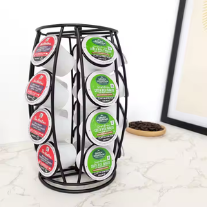 Kカップ20ポッドコーヒーカプセルホルダー360 ° ローリングコーヒーポッドディスプレイラックコーヒーカプセルオーガナイザー - Product Image 2