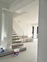 VIKO 2025 Escalier flottant d'intérieur moderne en chêne suspendu Escalier flottant