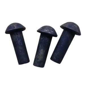 5*50 rắn 6*50 lớp 4.8 thép carbon kết thúc màu đen Fastener 6*40 nửa đầu tròn 5*40 đinh tán rắn - Product Image 6
