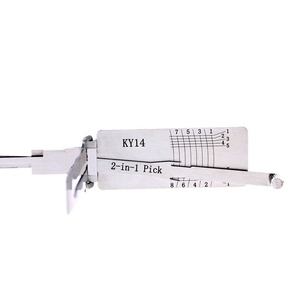 Alat tukang kunci alat Lishi 2 In 1 Lishi KY14 2in1 dekoder dan pilih untuk KIA - Product Image 3