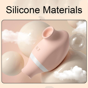 Vibromasseur de succion de stimulation du point G, <span class=keywords><strong>mini</strong></span> vibrateur de succion et de léchage étanche rechargeable avec 7 vitesses de léchage + 7 aspiration - Product Image 2