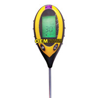 Testeur de sol électronique portable KS-04, capteur de pH pour plantes, mesureur d'humidité, analyseur de température, instrument d'analyse