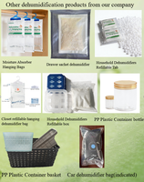 Sachet déshydratant solide multifonctionnel pour armoire et usage domestique, absorbant l'humidité, à suspendre ou à poser en intérieur