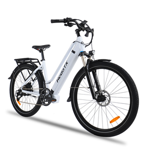 Bicicleta Eléctrica Urbana de 27.5 Pulgadas, 48V 500W, Motor Trasero, 9 Velocidades, Batería de 19.2AH - Product Image 2