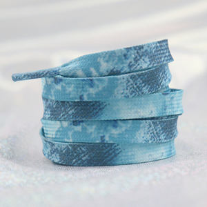 Modello individuale di Alta-top Scarpe Da Ginnastica di Tela Lacci Delle Scarpe Lacci Delle Scarpe Colorful Tie Dye Del Fumetto di Modo - Product Image 4