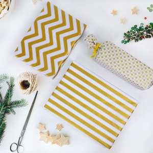 Custom Design Wholesale Fancy Greaseproof <b>Wrapping</b> <b>Paper</b> Gold Foil Gift Packaging Tissue <b>Paper</b> - Product Image 5