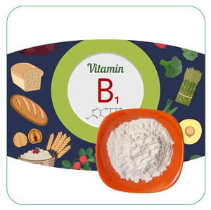 Chlorhydrate de <span class=keywords><strong>thiamine</strong></span> b1 de haute qualité CAS 22457-89-2 98% poudre de vitamine b1 de <span class=keywords><strong>thiamine</strong></span> hcl de qualité alimentaire en vrac - Product Image 1
