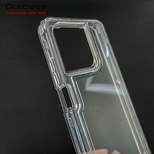 Funda Protectora Transparente 3 en 1 para Teléfono Tecno Spark 10 <span class=keywords><strong>Pro</strong></span>/10 5G Spark 20 Spark 20C, con Placa Trasera Transparente de TPU y PC, Protección de 360 Grados - Product Image 3