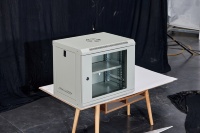 Armoire réseau 9U murale démontable pour serveur informatique, personnalisation OEM, boîtier 530x450x400mm