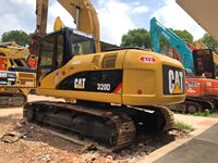 Plateformes de travail de construction sur chenilles, type mobile, excavatrice Caterpillar d'occasion à vendre