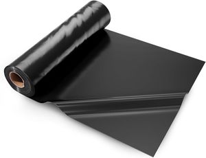 Bâche en plastique LDPE noir Sunton 10 mil, 4m x 150m, robuste, semi-rigide, imperméable, qualité industrielle, en rouleau, pour jardin et sous-sol - Product Image 1