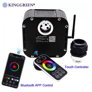 Souper luminosité scintillant 50W RGBW LED moteur lumière APP contrôle intelligent fibre optique LED illuminateur pour <span class=keywords><strong>plafond</strong></span> étoile - Product Image 1
