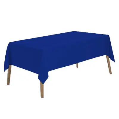 Ensemble de décoration de fête d'anniversaire de joie colorée couverture de Table jetable en PE pour la célébration du dîner de fête