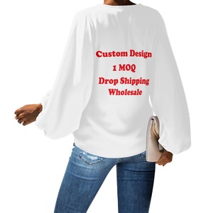 Blusas de mujer con estampado de flores de caballo Appaloosa, camisa informal de gasa de <span class=keywords><strong>manga</strong></span> <span class=keywords><strong>larga</strong></span> con cuello en V y patrón personalizado para mujer - Product Image 3