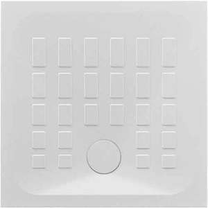 Plato de ducha cuadrado Relax H. 4,5-90x90 Herramienta de torneado Premium para mayor comodidad y estilo - Product Image 1