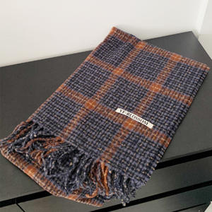 Herbst-Winter Polyester Muslimischer Zhizhi Schal Damen Hochwertige Neue Koreanische Version Vielseitiger Studenten-Paar Warmer Schal Halstuch - Product Image 1