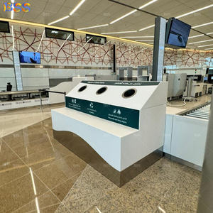 أثاث مطار كريون ، أثاث مطار كوريان مخصص بسطح صلب Abu Dhabi ، مكتب إعادة التدوير - Product Image 5