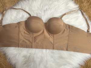 Groothandel Dames Op Maat Gemaakt Basic Verstelbare Luxe Stalen Ring Schouderband Simpele Bustier <span class=keywords><strong>Corset</strong></span> Top - Product Image 5