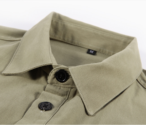 <span class=keywords><strong>Camicia</strong></span> Casual da <span class=keywords><strong>Uomo</strong></span> in Stile <span class=keywords><strong>Giapponese</strong></span> 100% Cotone con Maniche a Lunghezza Media, Produzione OEM Personalizzata - Product Image 5