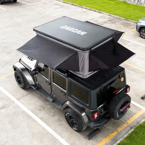 Tentes de toit à coque dure pour SUV de voiture toutes saisons Tentes de toit automatiques en alliage d'aluminium verticales pour <span class=keywords><strong>camping</strong></span>-<span class=keywords><strong>car</strong></span> Tentes de toit pour 2-4 personnes - Product Image 3