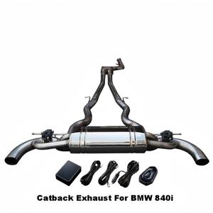 Vortex Stainless Steel Valvetronic Catback Exhaust For BMW 840i G14 G15 G16 2019-2022 Performance Racing Muffler System <b>Kit</b> - Product Image 1