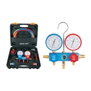 Ensemble de jauges de collecteur HVAC Outils de réfrigération essentiels pour pièces de climatiseur - Product Image 3