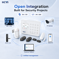 Sistema de Alarma Inteligente W7 4G GSM WiFi, Kit de Seguridad de Material ABS, Compatible con SIA CID, Control Remoto por Aplicación de Servidor Privado