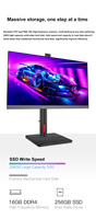 Computadora de Escritorio Todo en Uno de 27 Pulgadas con Carga Inalámbrica, Windows 11, Pantalla LCD, Uso Comercial, Intel Core I5