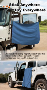 Toalla de Baño Magnética de Secado Rápido Resistente a la Arena, Toalla de Playa Magnética con Cierre Magnético para Viajes, Campamentos y Senderismo - Product Image 5