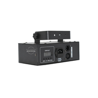 Mini projecteur laser RGB DMX512/sonore 3-en-1 pour effets de scène, DJ, soirées et spectacles en boîte de nuit