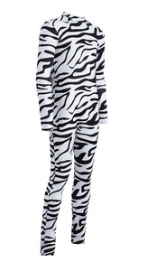 Disfraz de Personaje de Zebra de Fantasía para Navidad, Televisión, Cine y Representaciones Escénicas |   Traje Zentai de Poliéster para Adultos - Product Image 5