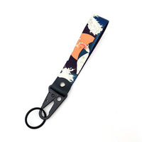 Mico Wholesale JDM Car Modification Culture Metal Keychain Wristband Anti-Loss Pendant Accessories Car Key Accessories