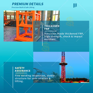 कस्टम फ्री फॉल टॉवर आकर्षण विशाल ड्रॉप रोमांच अनुभव - Product Image 4