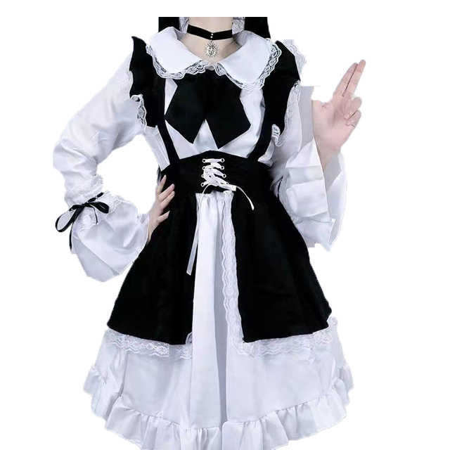 Compra online de Roupa de empregada masculina, roupa de cosplay