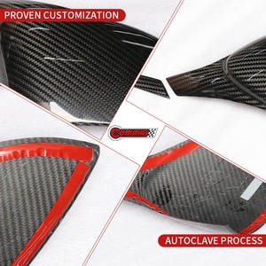 Nuevo Producto: Carcasa de Espejo Retrovisor de Fibra de Carbono Seca Estilo OEM para Ferrari 458 - Product Image 3