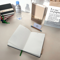 Carnet A5 écologique à couverture rigide, journal personnalisé pour les affaires et le bureau, fabriqué à partir de bouteilles en plastique recyclées, planificateur en cuir PU
