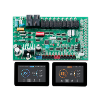 Carte de circuit imprimé (PCBA) personnalisée OEM, contrôleur de pompe à chaleur à source d'air CCHW001 pour systèmes commerciaux, certifié ISO9001