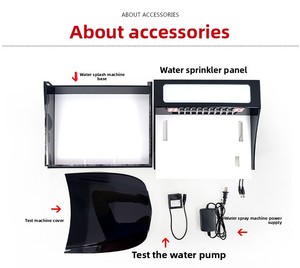 Spruzzatore d'acqua per car wrapping, test idrofobico PPF, applicatore <span class=keywords><strong>spray</strong></span> per rivestimento <span class=keywords><strong>trasparente</strong></span> per pellicole PPF TPU in vinile - Product Image 4