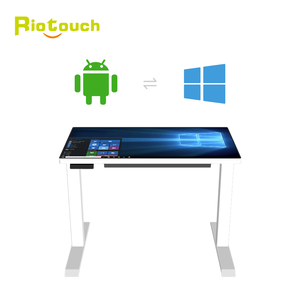 Table interactive motorisée à hauteur réglable avec écran tactile multipoint capacitif de 43 pouces pour <span class=keywords><strong>les</strong></span> applications éducatives des enfants du primaire et du secondaire, jeux gratuits - Product Image 4